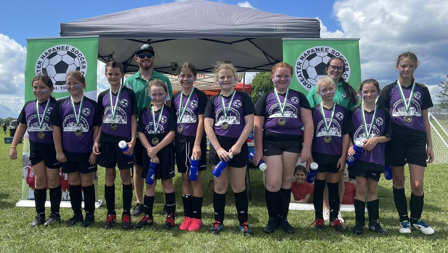 Richmond Ditching sponsored U11 Team