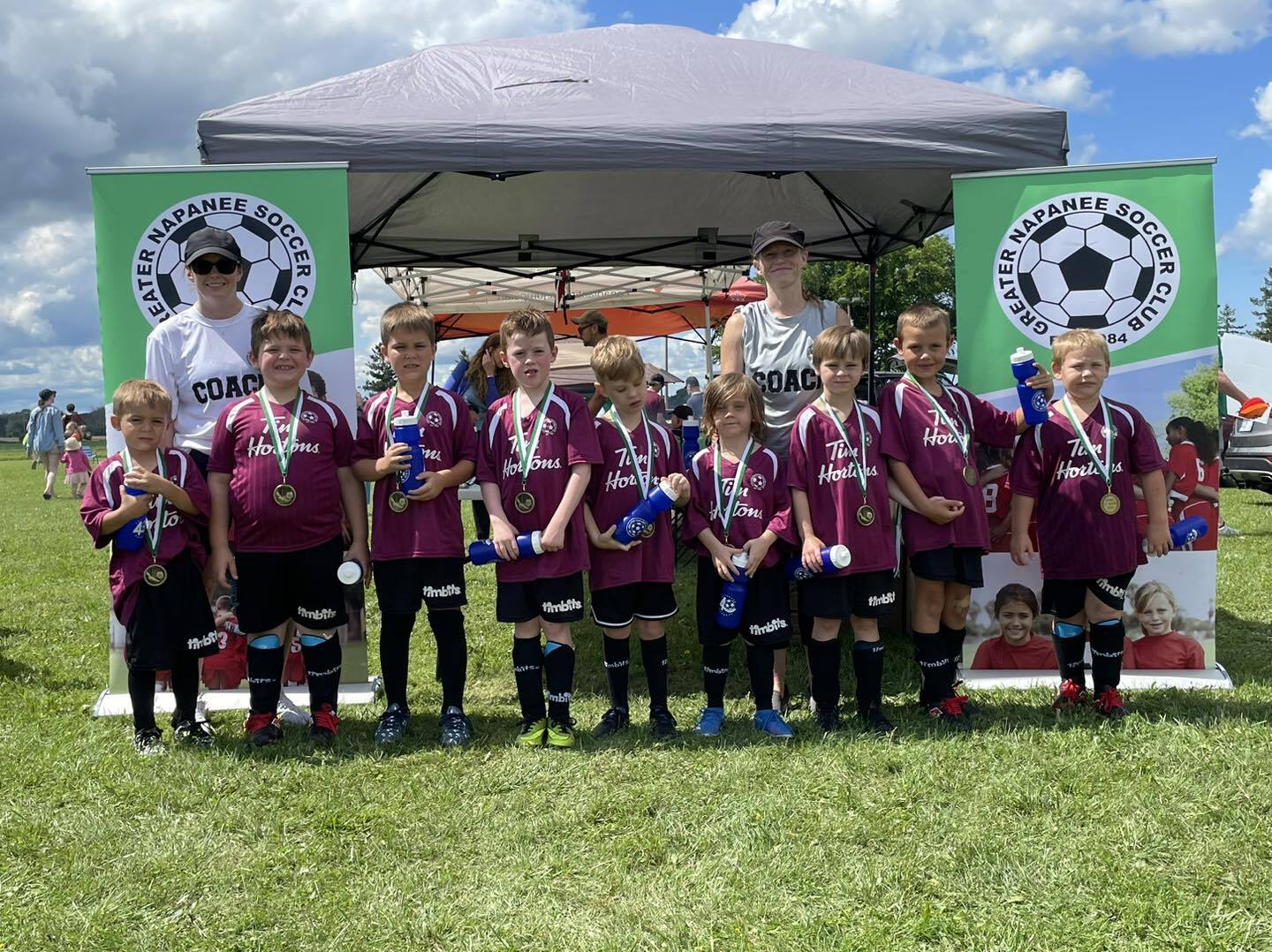 Timbits sponsored boys team